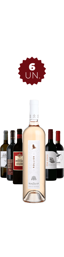 Kit de Vinhos Queridinhos do Sommelier