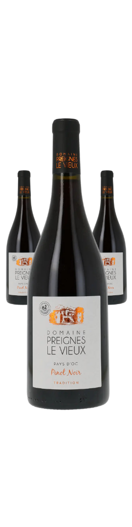 Domaine Preignes Le Vieux Pinot Noir Kit 3 gfs
